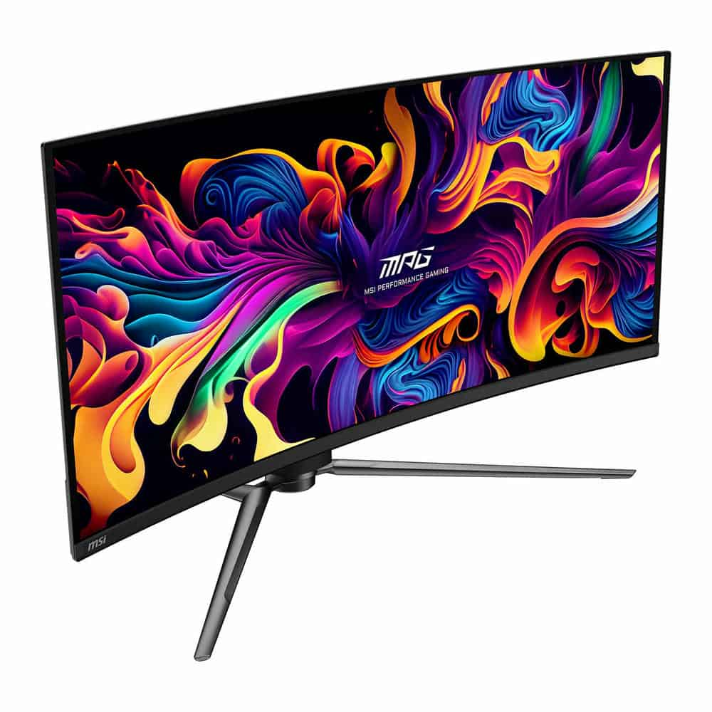 MSI MPG 341CQPX QD-OLED 34" 240Hz Curved AdaptiveSync HDR OLED Gaming Monitor